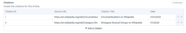 Craft CMS Table Field