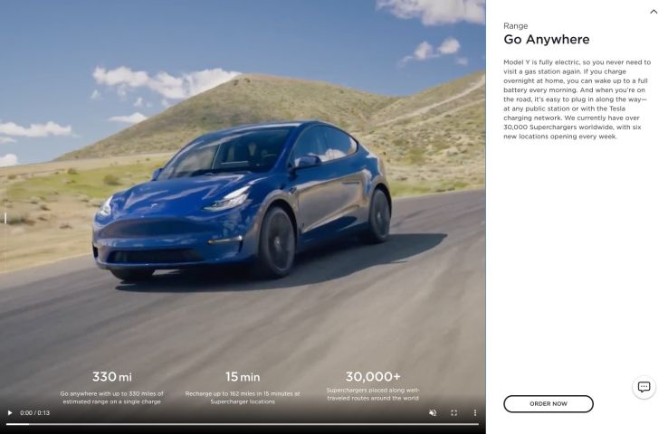 Tesla Background Video Example