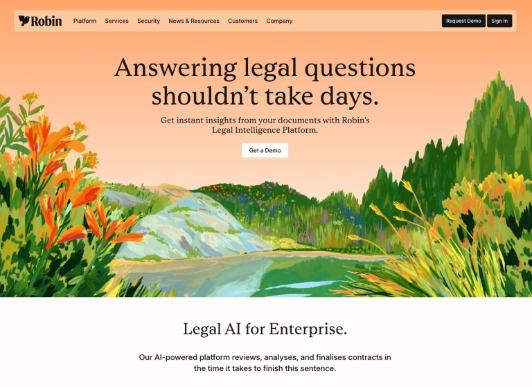 Work robinai screenshot