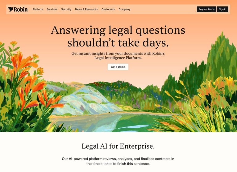 Work robinai screenshot
